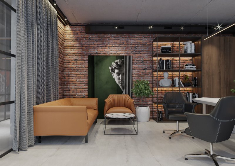 Loft style office