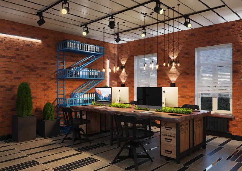 Loft style office