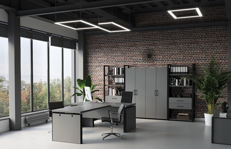 Office furniture in the style of loft