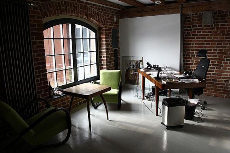 Office in the style of loft design