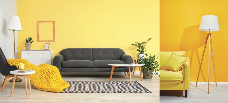 Yellow interior