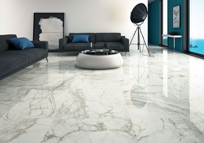 Paul for marble in the interior