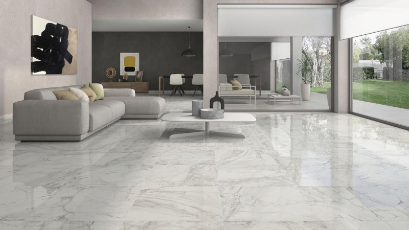 Paul for marble in the interior