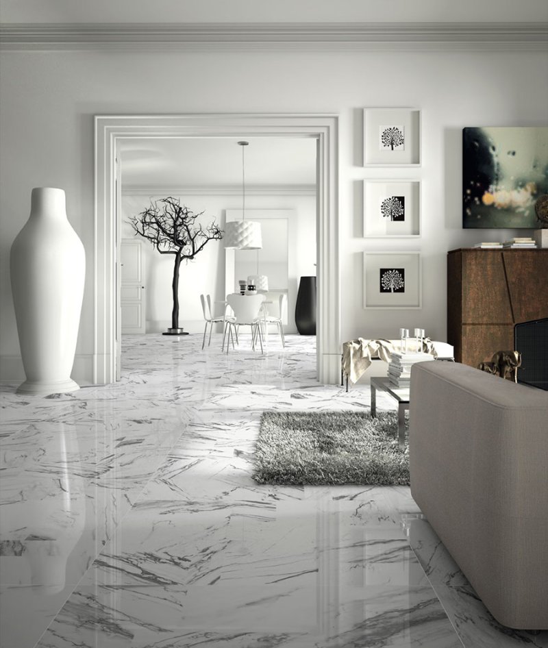 Porcelain stoneware 1200x600 marble