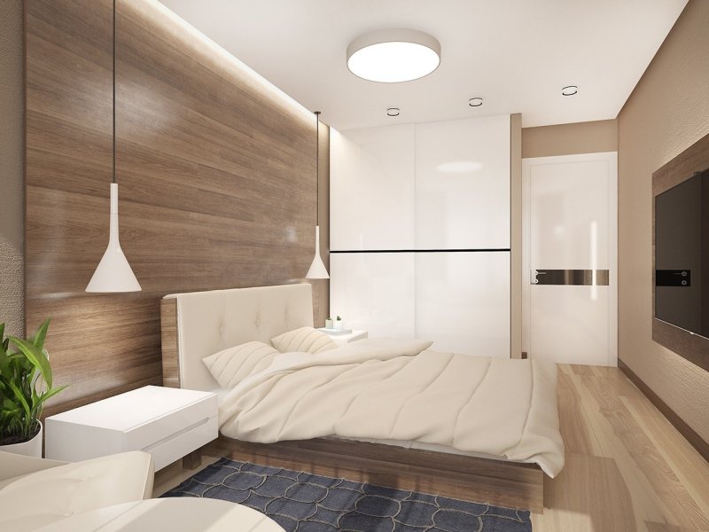 Bedrooms in modern style