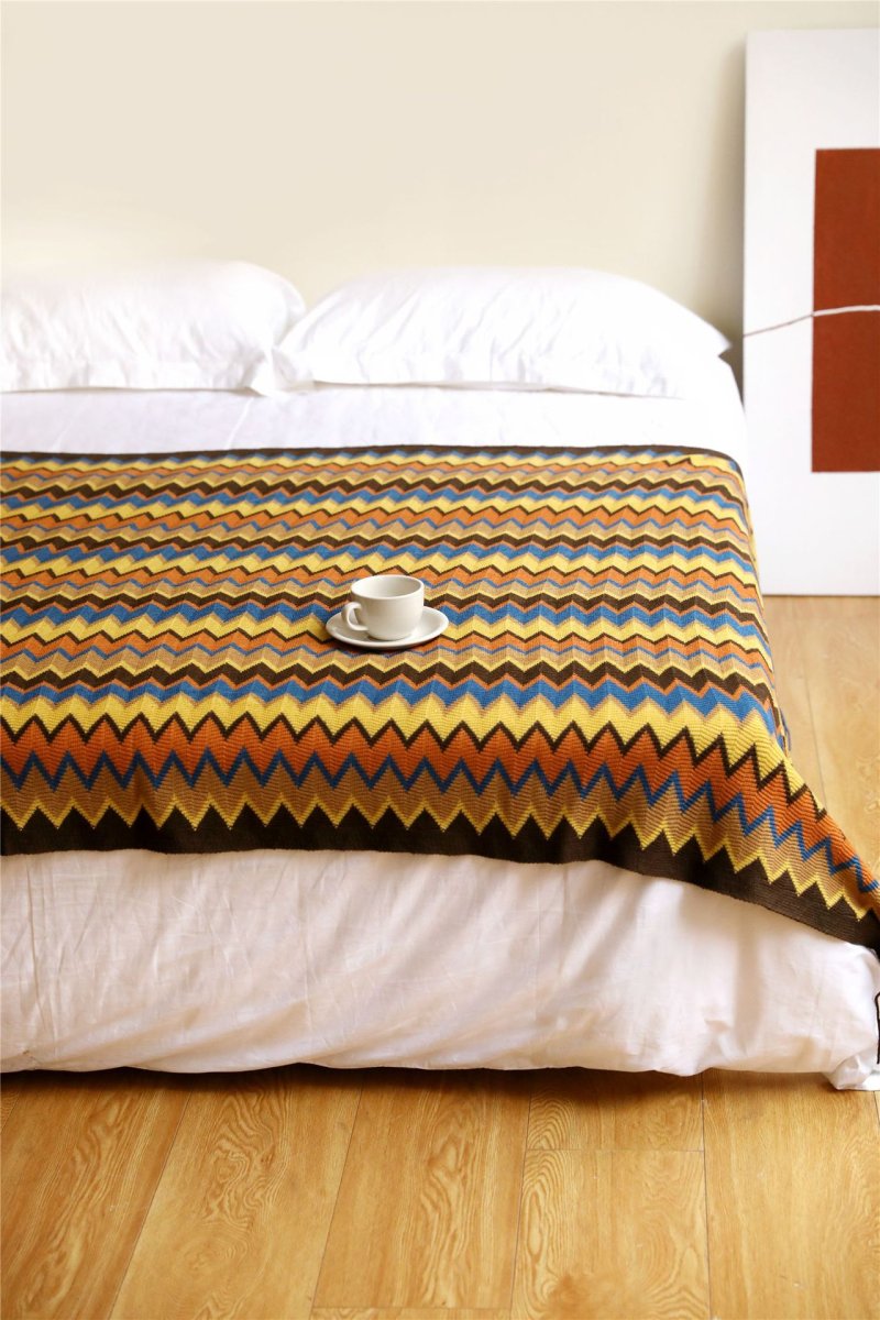 Boho -style blanket