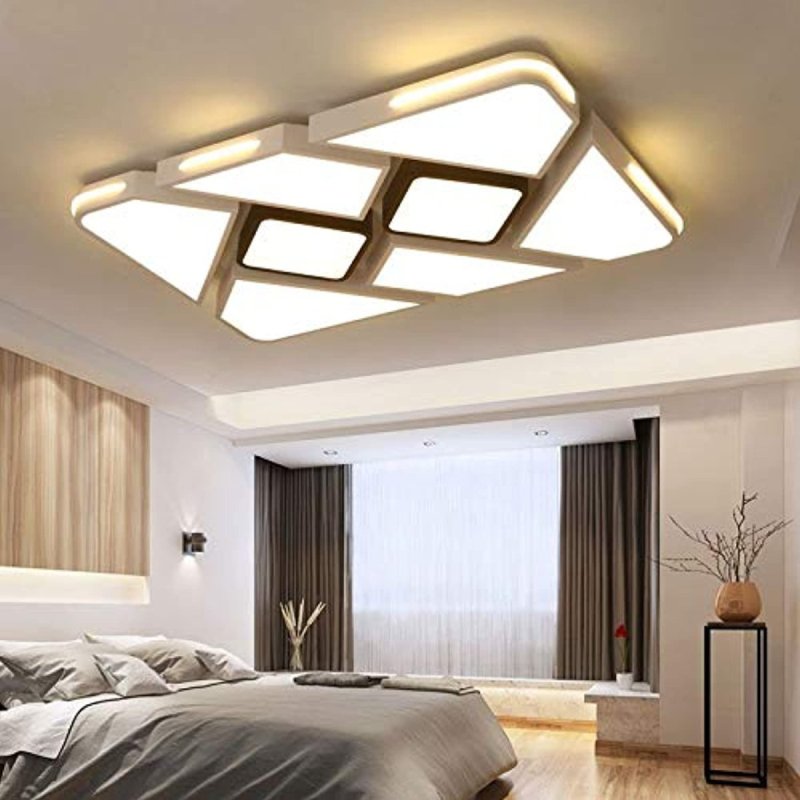 Light in the bedroom ceiling