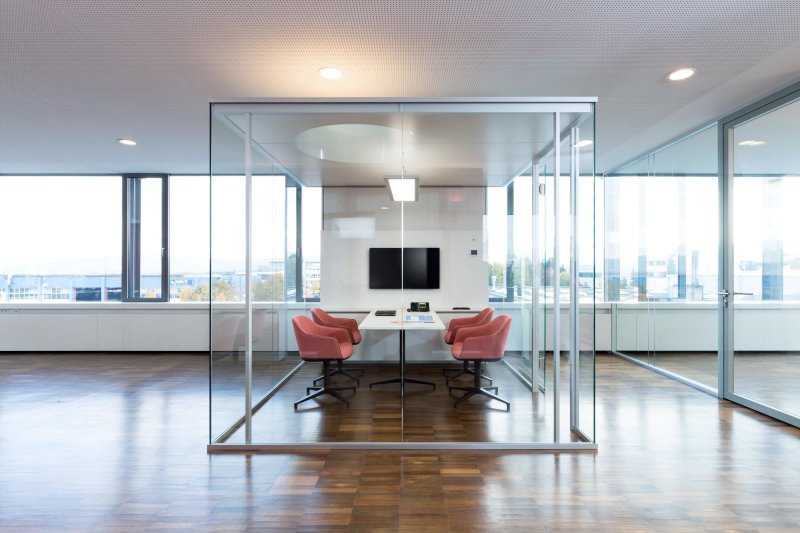 Office glass partitions