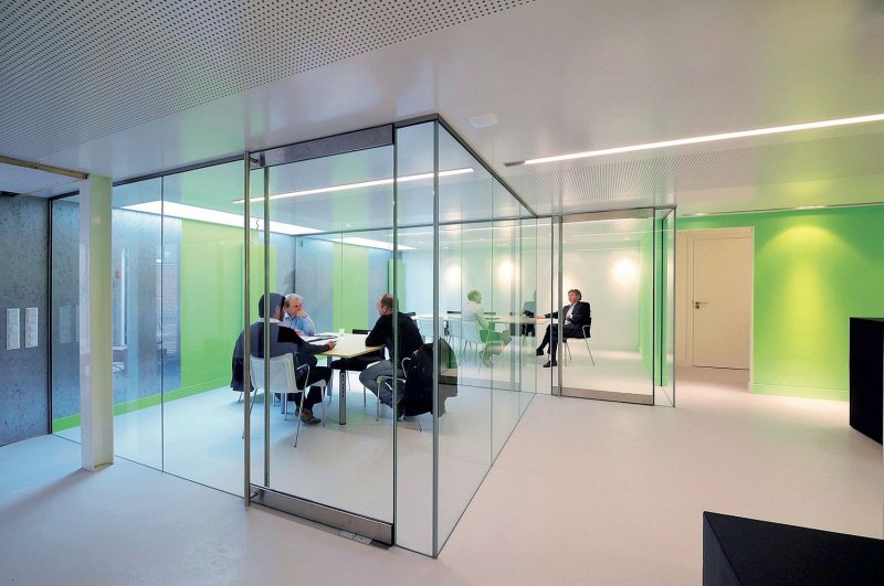 Office glass partitions