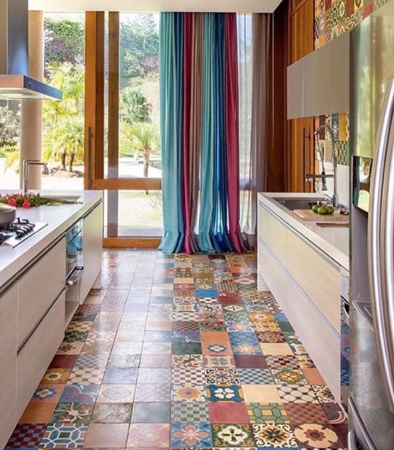 Patchwork tile