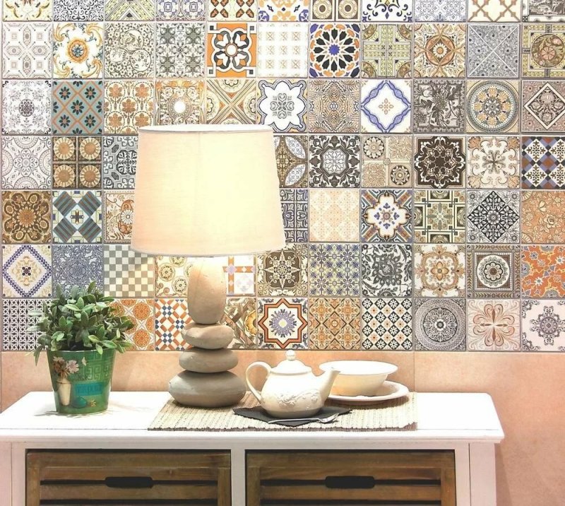 Patchwork tile