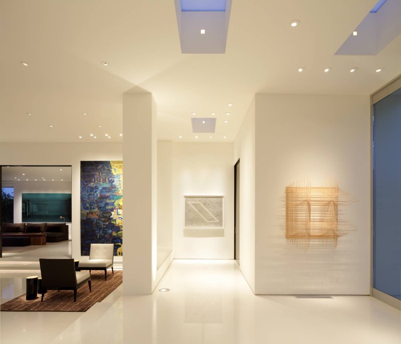 Lighting in a modern interior