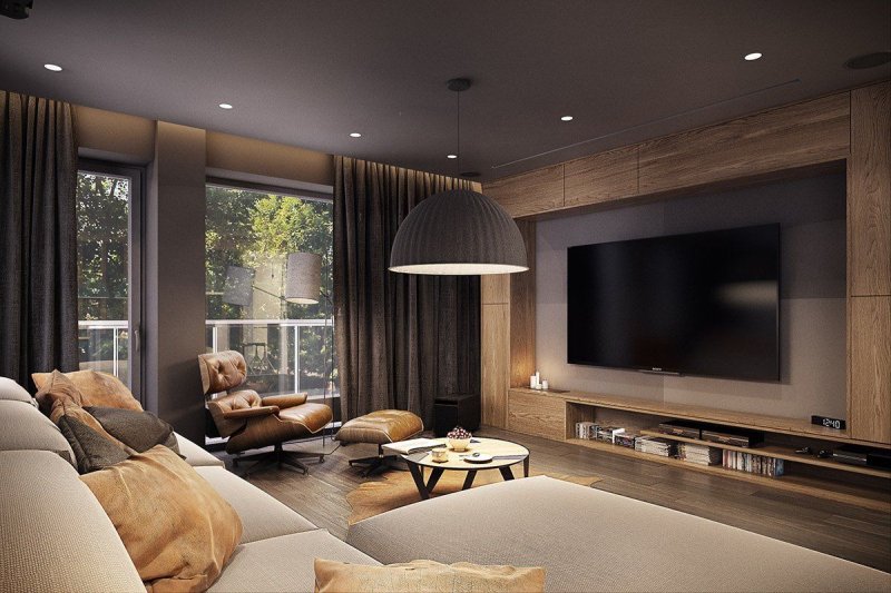 Living room in modern style