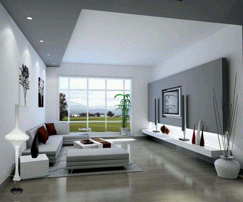 Living room interior in a modern style