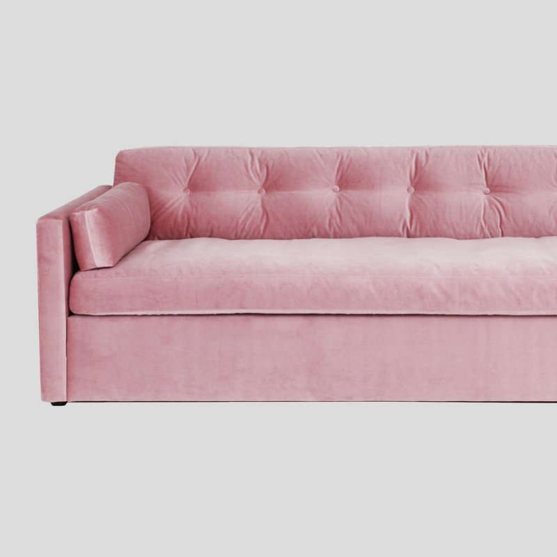 Pink sofa