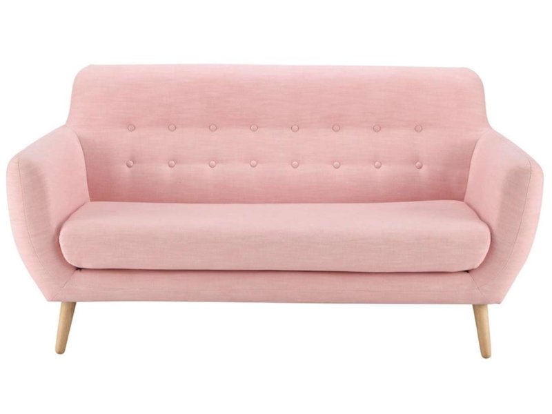 Pink sofa