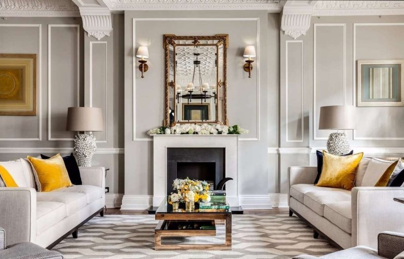 Neoclassic style in the interior