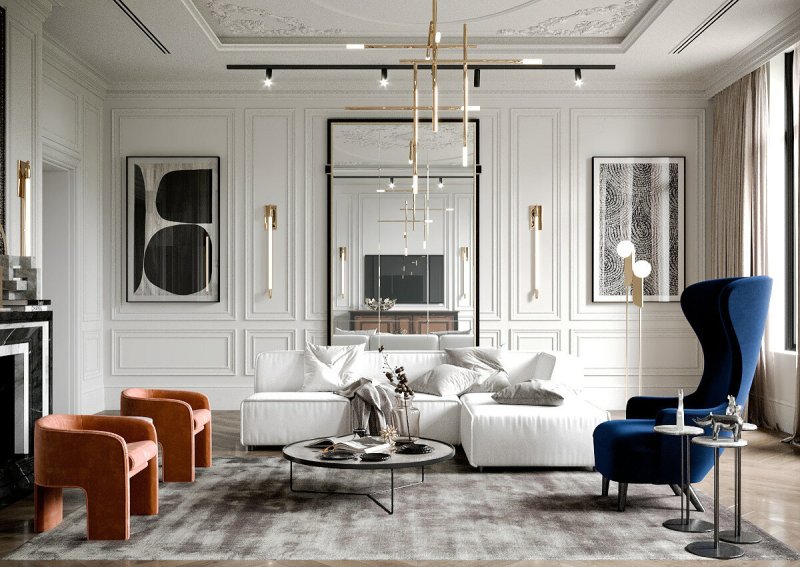 Neoclassic style in the interior