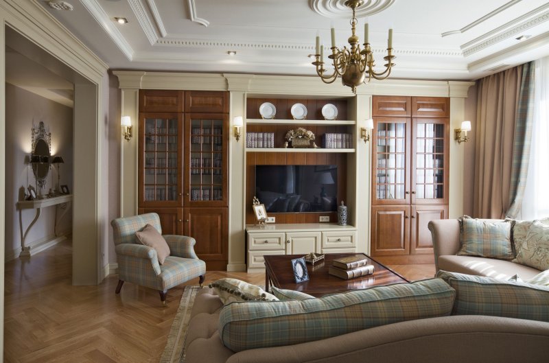 Living room in classic style