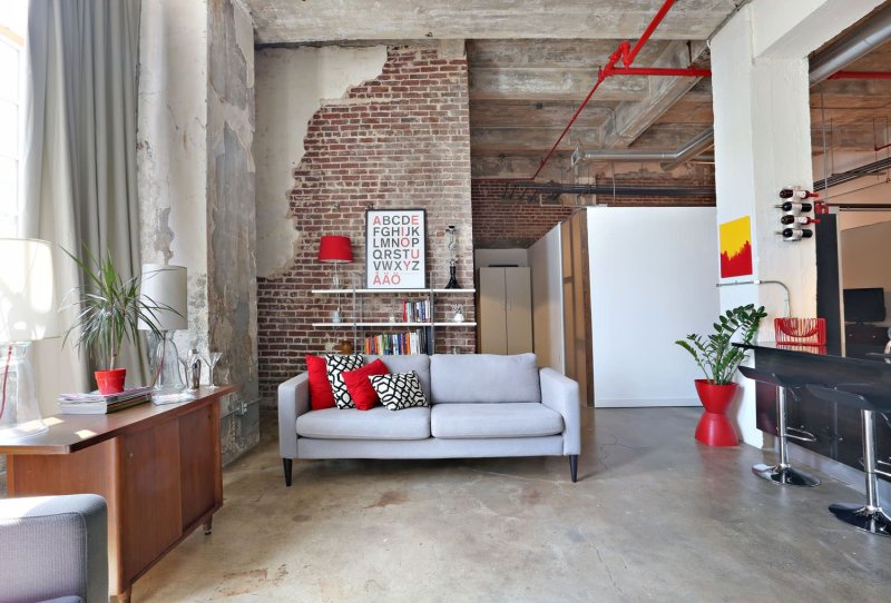 Loft style in the interior