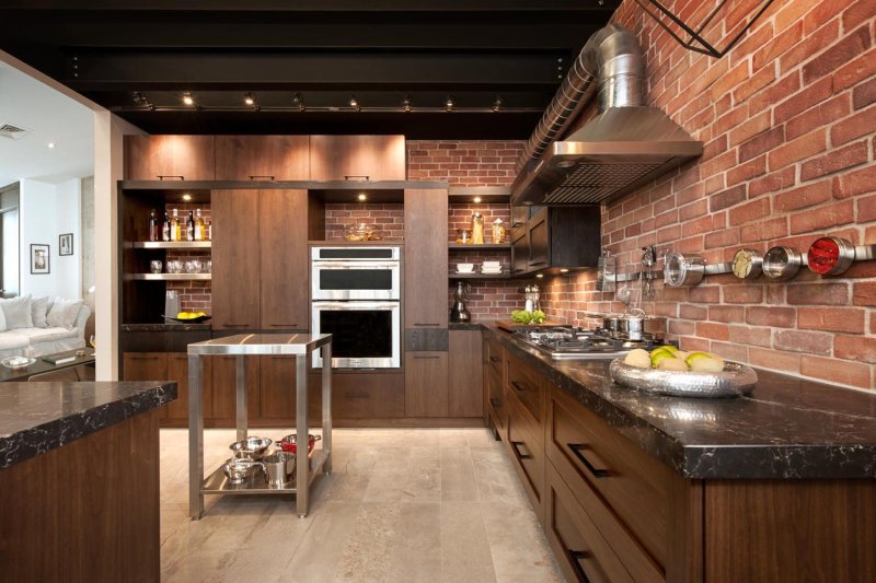 Loft style kitchens