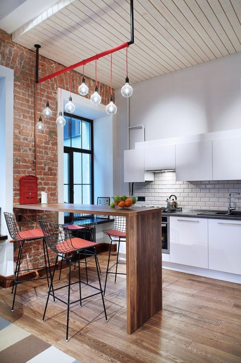 Loft style kitchens