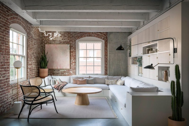 Loft style in the interior