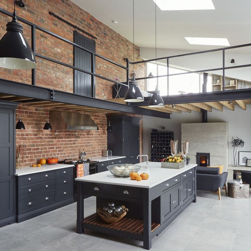 Kitchen loft industrial