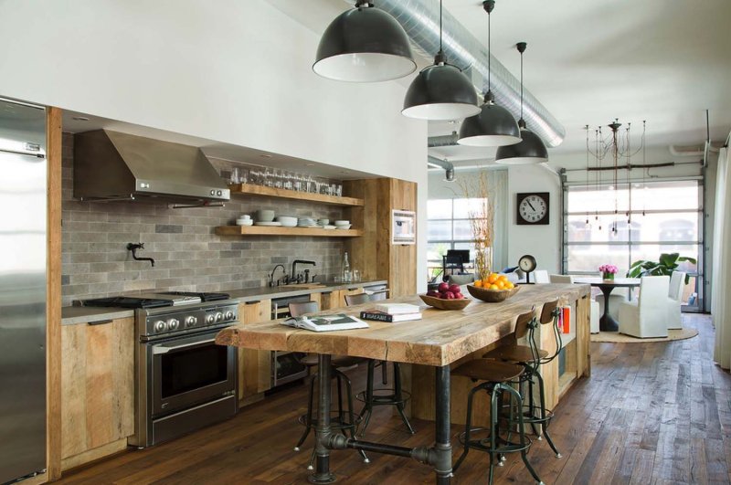 Kitchen loft industrial