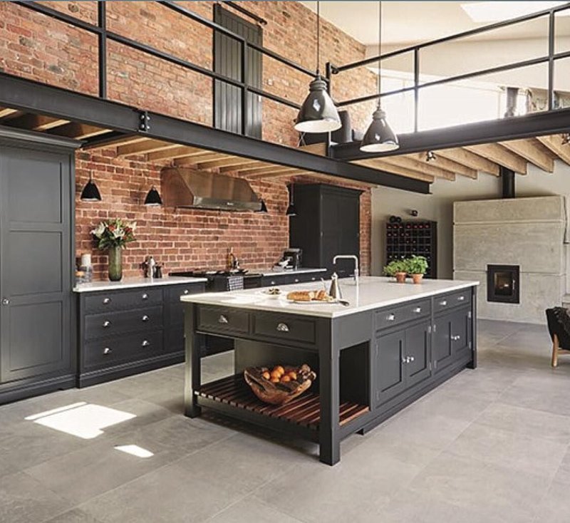 Kitchen loft industrial