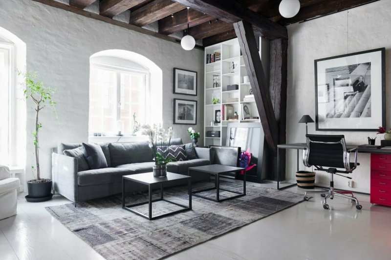 Loft style in the interior