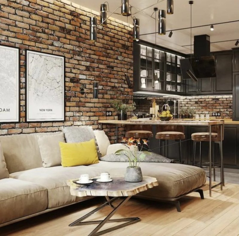 Loft style in the interior