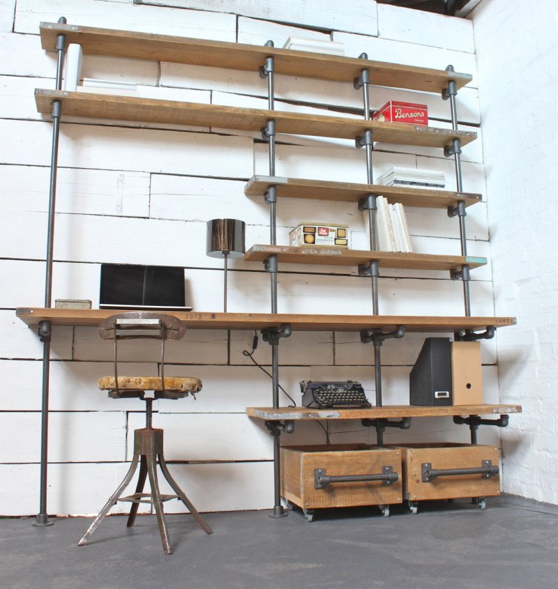 Loft style rack