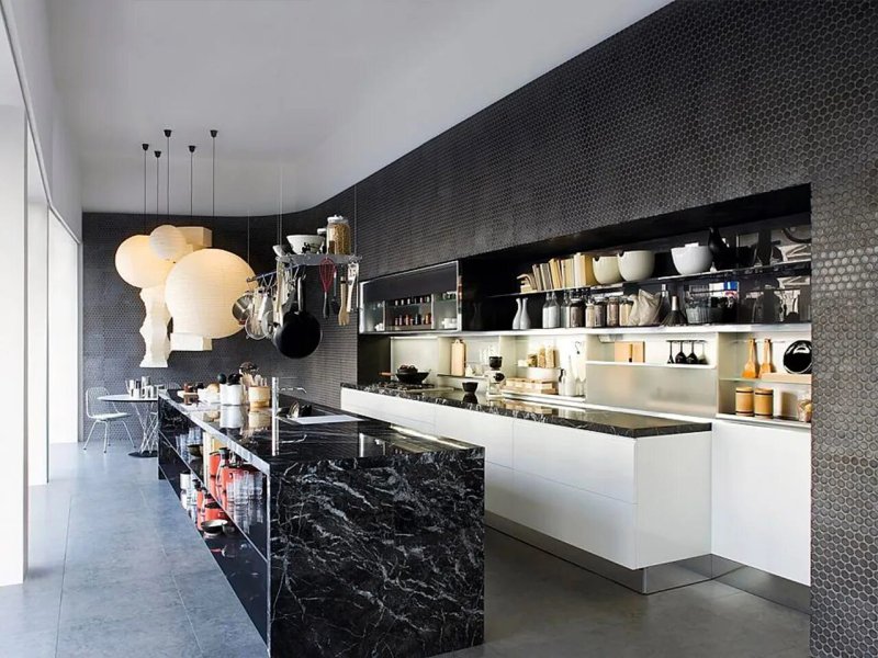 Kitchen design in a modern style