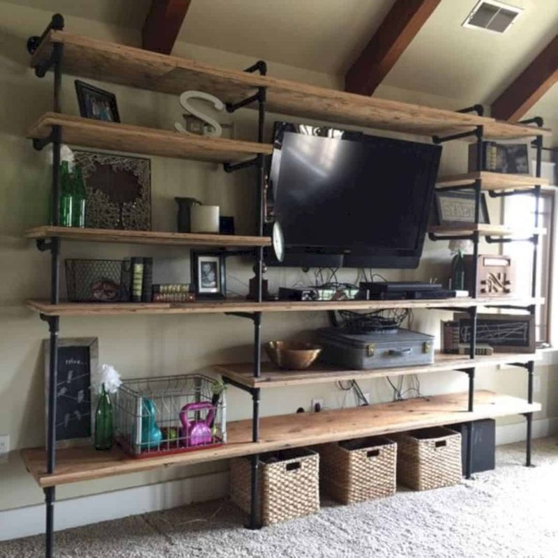 Loft style shelf