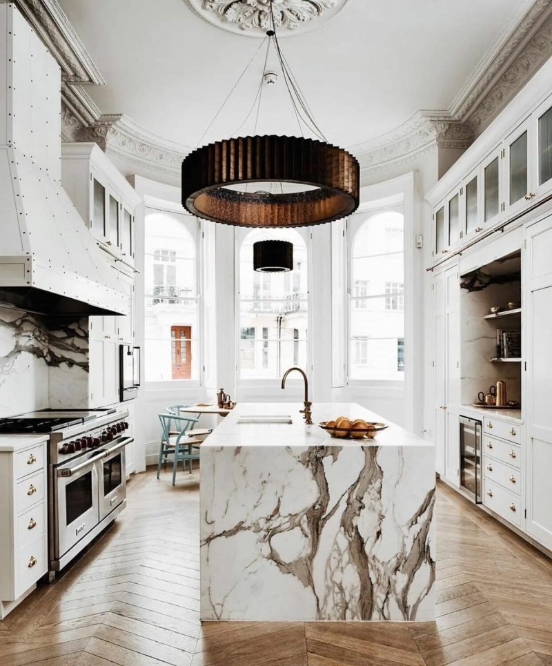 Marble kitchens design