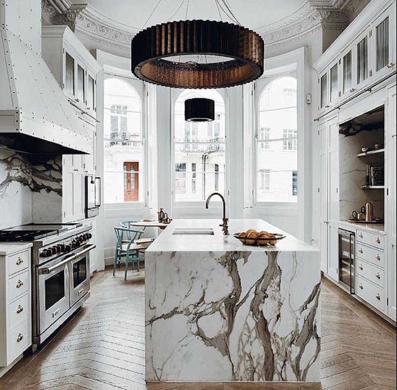 Marble kitchens design