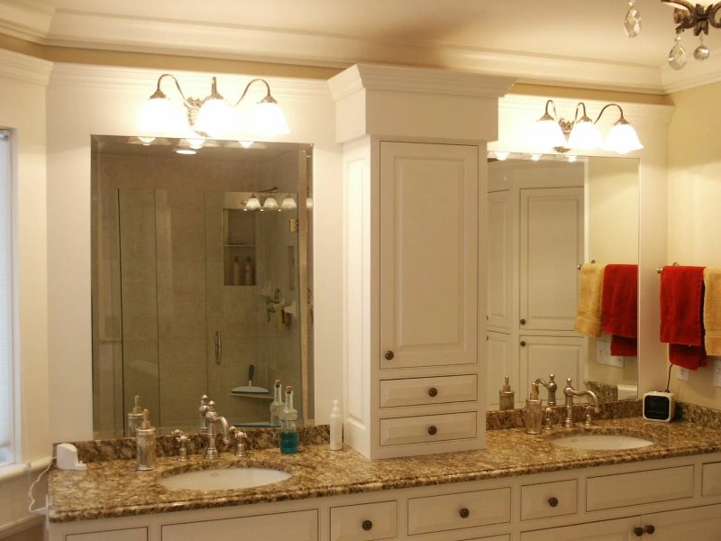 Bathroom in a classic style