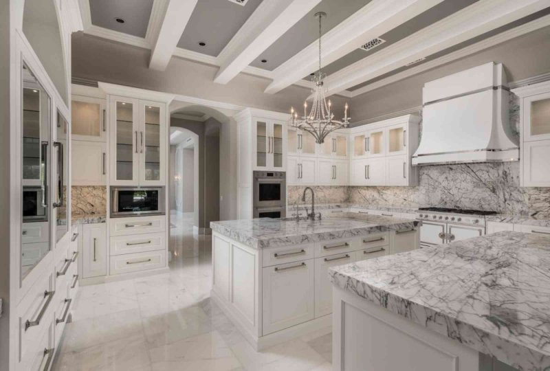 Neoclassica kitchens Paul marble white