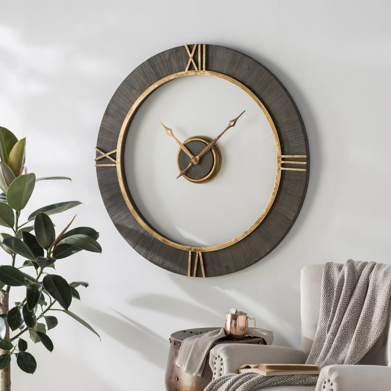 Wall clock in the interior