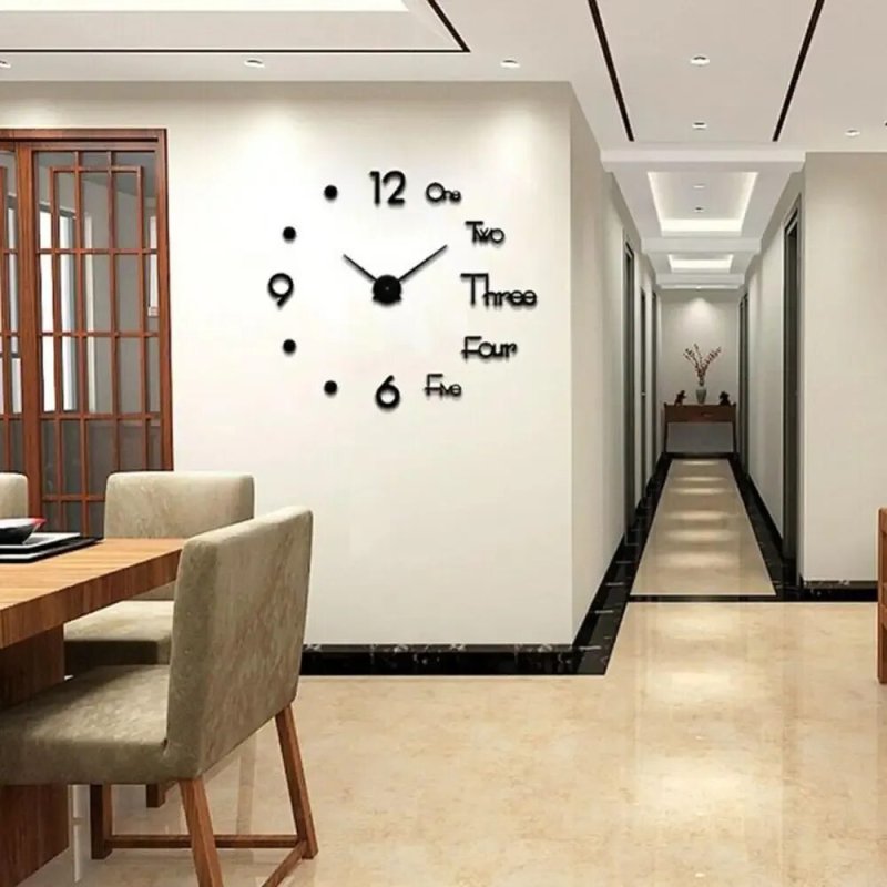 Creative clock on the wall