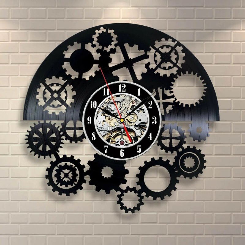 Wall clock "gears"