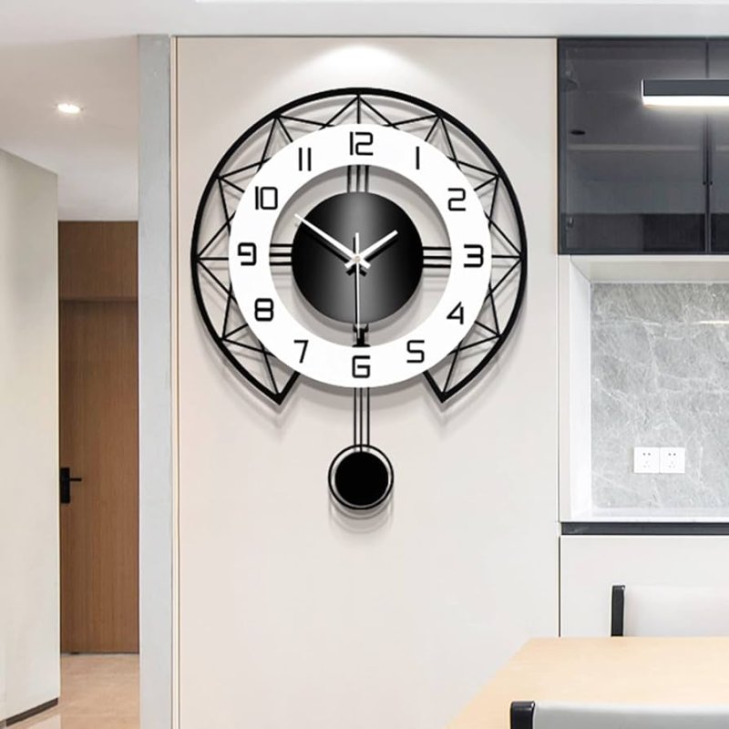 Wall clock in the style of modern