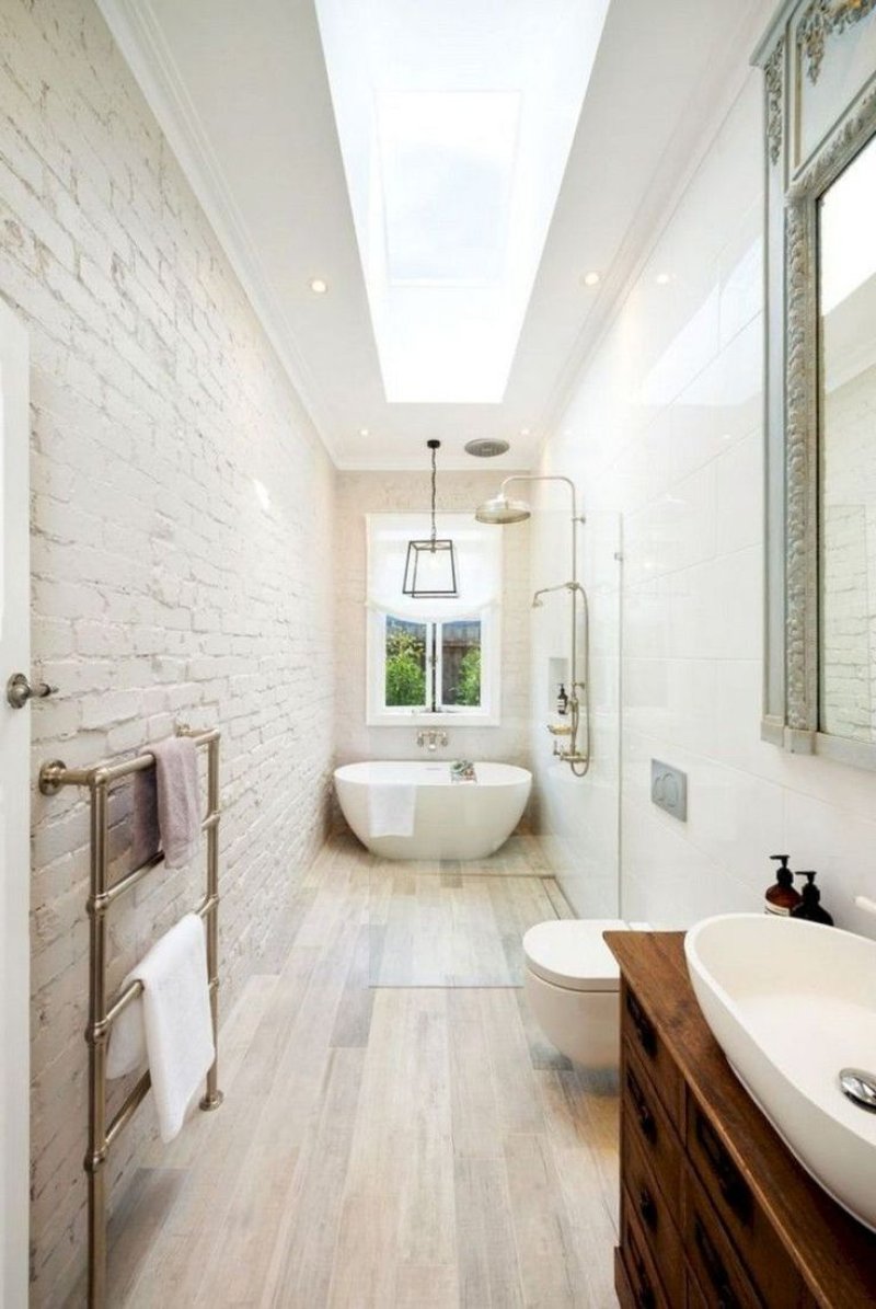 Bathroom loft style