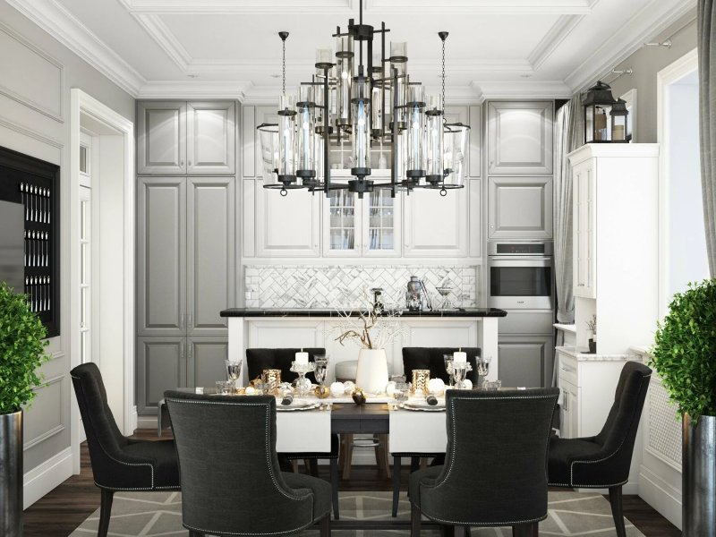 Neoclassic style kitchens