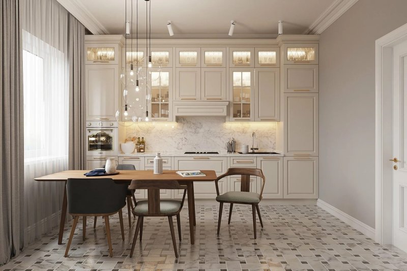 Neoclassic style kitchens