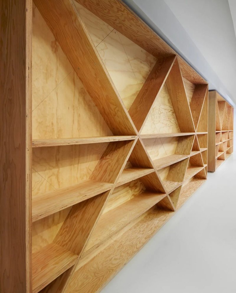 Interior from plywood