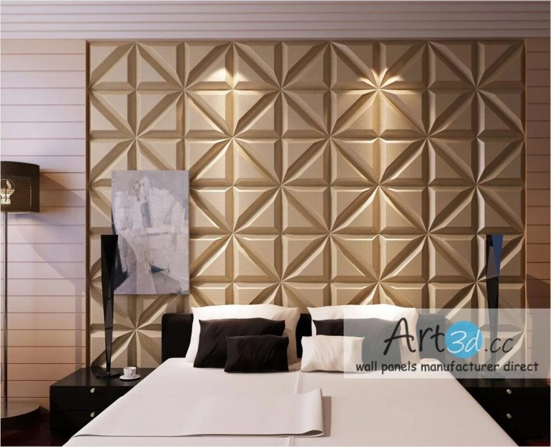 Soft wall panels for the bedroom