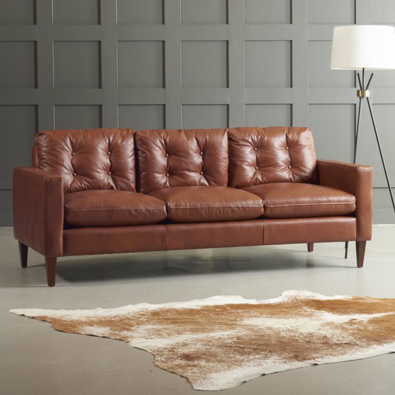 Leather sofa