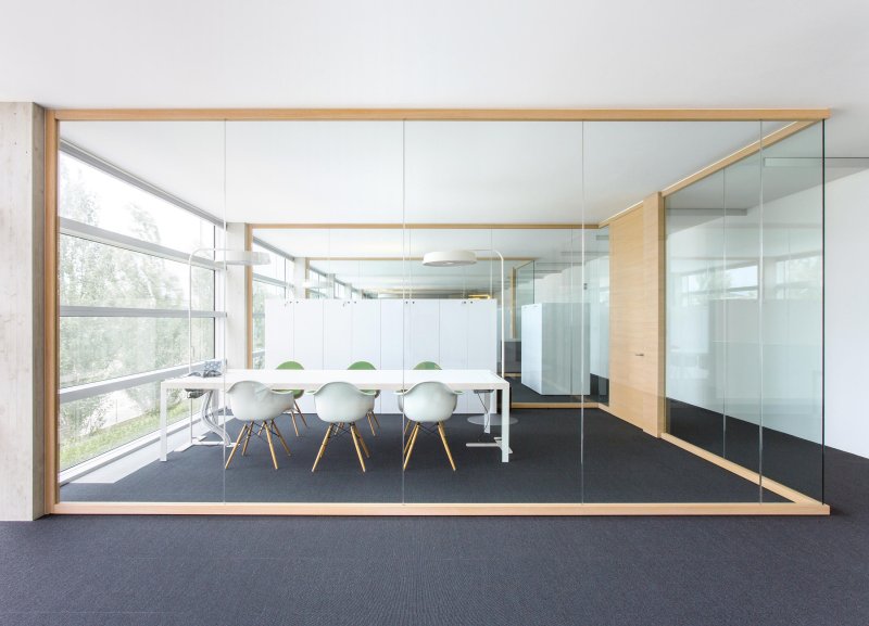 Office glass partitions